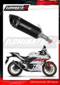 escape silenciador DOMINATOR HP8 negro compatible con la motocicleta Yamaha YZFR3 2019  2024 3