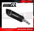 escape silenciador DOMINATOR HP8 negro compatible con la motocicleta Yamaha YZFR3 2019  2024 4