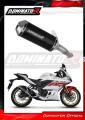 escape silenciador DOMINATOR OV G2 negro compatible con la motocicleta Yamaha YZFR3 2019  2024 3