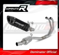 kompletny układ wydechowy z tłumikiem DOMINATOR Full System HP8 CZARNY pasujący do motocykla Yamaha YZF-R3 2019 - 2024 4