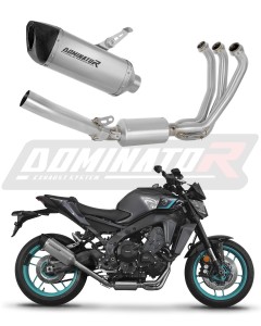 Yamaha MT-09 2024 - 2025 Sistema de escape Colector Silenciador Titanio HP6 + dB killer