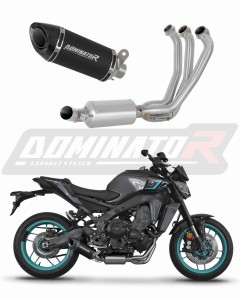 Yamaha MT-09 2024 - 2025 Sistema de escape Colector Silenciador HP8 NEGRO + dB killer
