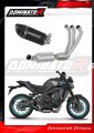 sistema de escape completo con silenciador DOMINATOR Full System HP8 negro compatible con la motocicleta Yamaha MT09 2024  2