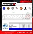 exhaust muffler DOMINATOR OVR fits to Kawasaki Z1000 2003  2006 3