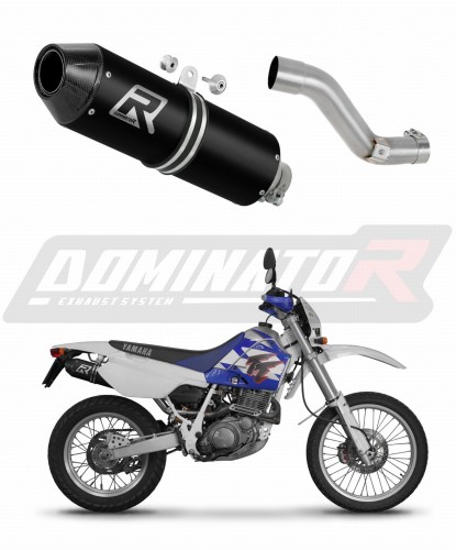 escape silenciador DOMINATOR MX2 negro compatible con la motocicleta Yamaha TT 600E 1994  2003
