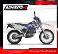 escape silenciador DOMINATOR MX2 negro compatible con la motocicleta Yamaha TT 600E 1994  2003 4