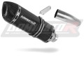 escape silenciador DOMINATOR homologado negro HP1 compatible con la motocicleta Kawasaki VERSYS 1000 2019  2024