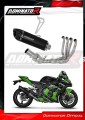 complete exhaust system with muffler DOMINATOR Full System HP5 BLACK fits the motorcycle Kawasaki ZX10R 2016   2020 2