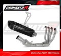 sistema de escape completo con silenciador DOMINATOR Full System HP5 negro compatible con la motocicleta Kawasaki ZX10R 2016  2020 3