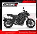 kompletny układ wydechowy z tłumikiem DOMINATOR Full System HP8 CZARNY pasujący do motocykla Yamaha MT-09 2017 - 2020 2
