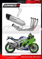 sistema de escape completo con silenciador DOMINATOR Full System titanio HP6 compatible con la motocicleta Kawasaki ZX10R / RR 2021  2025 2