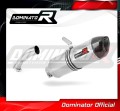 escape silenciador DOMINATOR homologado HP1 compatible con la motocicleta BMW R1200GS 2010  2012 3