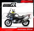 escape silenciador DOMINATOR homologado HP1 compatible con la motocicleta BMW R1200GS 2010  2012 5