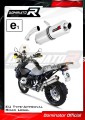 escape silenciador DOMINATOR homologado oval compatible con la motocicleta BMW R1200GS 2010  2012 2