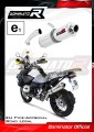 escape silenciador DOMINATOR homologado redondo compatible con la motocicleta BMW R1200GS 2010  2012 2