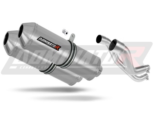 exhaust muffler DOMINATOR OVR fits to Aprilia Pegaso 650 Factory 2007  2010