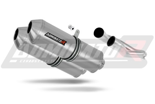 escape silenciador DOMINATOR OVR compatible con la motocicleta Aprilia Pegaso 650 2001  2004