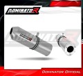 escape silenciador DOMINATOR OVR compatible con la motocicleta Suzuki RF 900 1994  1998 2
