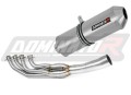 sistema de escape completo con silenciador DOMINATOR Full System OVR compatible con la motocicleta BMW K1200GT 2003  2005