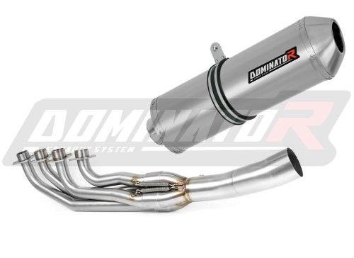 sistema de escape completo con silenciador DOMINATOR Full System OVR compatible con la motocicleta BMW K1200GT 2003  2005