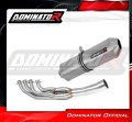 sistema de escape completo con silenciador DOMINATOR Full System OVR compatible con la motocicleta BMW K1200GT 2003  2005 2