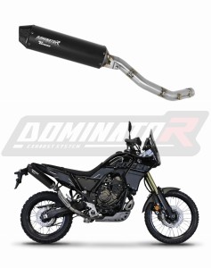 Yamaha Tenere 700 2021 - 2024 Silenciador Escape MX2 NEGRO + dB killer medium