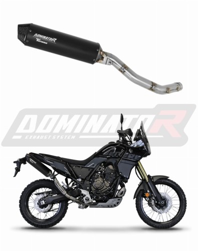 Yamaha Tenere 700 2019 - 2020 wydech Tłumik MX2 BLACK + dB killer medium