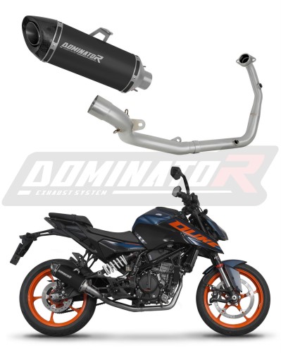 KTM 125 Duke 2024 Full system Kolektor wydech Tłumik HP8 BLACK + dB killer