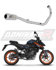 KTM 125 Duke 2024 Sistema de escape Colector Silenciador GPS + dB killer