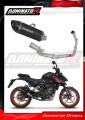 KTM 125 Duke 2024 Full system Kolektor wydech Tłumik HP8 BLACK + dB killer