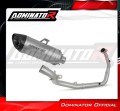 complete exhaust system with muffler DOMINATOR Full System titanium HP8 fits the motorcycle KTM 125 Duke 2024  4