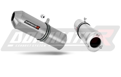 escape silenciador DOMINATOR OVR compatible con la motocicleta Kawasaki ZRX 1200 S 2001  2007