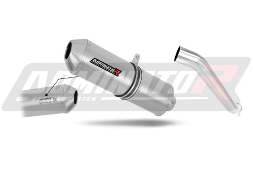 escape silenciador DOMINATOR homologado OVR compatible con la motocicleta Kawasaki ZX6R 636 2003  2004