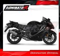 sistema de escape completo con silenciador DOMINATOR Full System titanio HP6 compatible con la motocicleta Suzuki GSX 1300 R Hayabusa 2021  2024 4