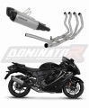 sistema de escape completo con silenciador DOMINATOR Full System titanio HP6 compatible con la motocicleta Suzuki GSX 1300 R