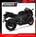 escape silenciador DOMINATOR HP6 negro compatible con la motocicleta Suzuki GSX 1300 R Hayabusa 2021  2026 3