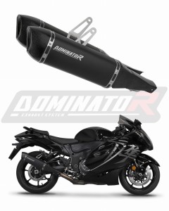 Suzuki GSX 1300 R Hayabusa 2021 - 2024 Silenciador Escape HP6 NEGRO + dB killer
