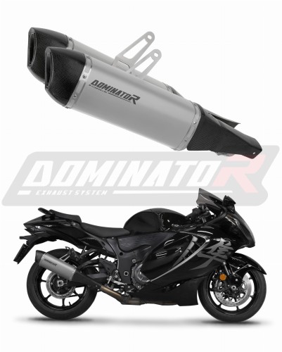 Suzuki GSX 1300 R Hayabusa 2021 - 2024 EXHAUST Muffler Auspuff Sportauspuff Silencer Echappement Silencieux Scarico Scarichi Escape Wydech Tłumik HP6 Tytan Dominator Exhaust System x