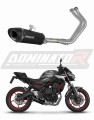 complete exhaust system with muffler DOMINATOR Full System HP8 BLACK fits to Kawasaki Ninja 650 2023  2026