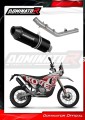 escape silenciador DOMINATOR MX2 negro compatible con la motocicleta Kove 450 RALLY 2023  2025 2