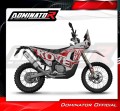 escape silenciador DOMINATOR MX2 compatible con la motocicleta Kove 450 RALLY 2023  2025 4