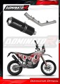 escape silenciador DOMINATOR MX negro compatible con la motocicleta Kove 450 RALLY 2023  2025 2