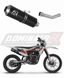 Kayo K5 300 Enduro 2024 - 2025 Silenciador Escape MX NEGRO + dB killer