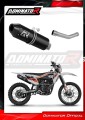 escape silenciador DOMINATOR MX2 negro compatible con la motocicleta Kayo K5 300 Enduro 2024  2025 2