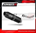 exhaust muffler DOMINATOR MX2 BLACK fits to Kayo K5 300 Enduro 2024  2025 3