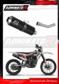 escape silenciador DOMINATOR MX negro compatible con la motocicleta Kayo K5 300 Enduro 2024  2025 2