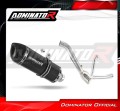escape silenciador DOMINATOR HP1 negro compatible con la motocicleta Suzuki DL 650 V Strom 2007  2011 2