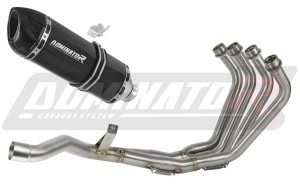 Yamaha XJ 6N / S / F 2009 - 2016  Sistema de escape Colector Silenciador HP1 NEGRO + dB killer