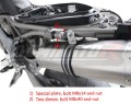 Aprilia SMV DORSODURO 750 2008 - 2016 wydech tłumik HP1 BLACK + dB killer