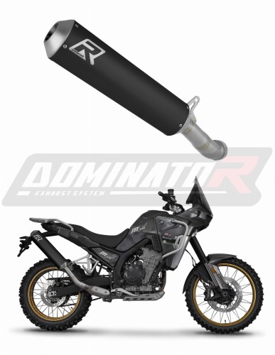 escape silenciador DOMINATOR MX negro compatible con la motocicleta Kove 800 X Pro Adventure 2023  2026